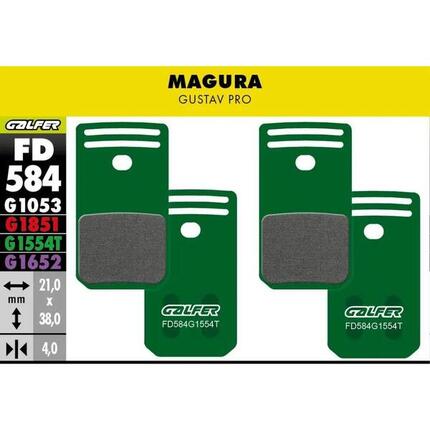 Bremsbelag Galfer Magura Gustav