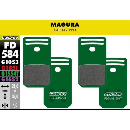 Bremsbelag Galfer Magura Gustav