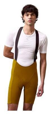 Korte fietsbroek met bretels endura alltrack ride bruin heren