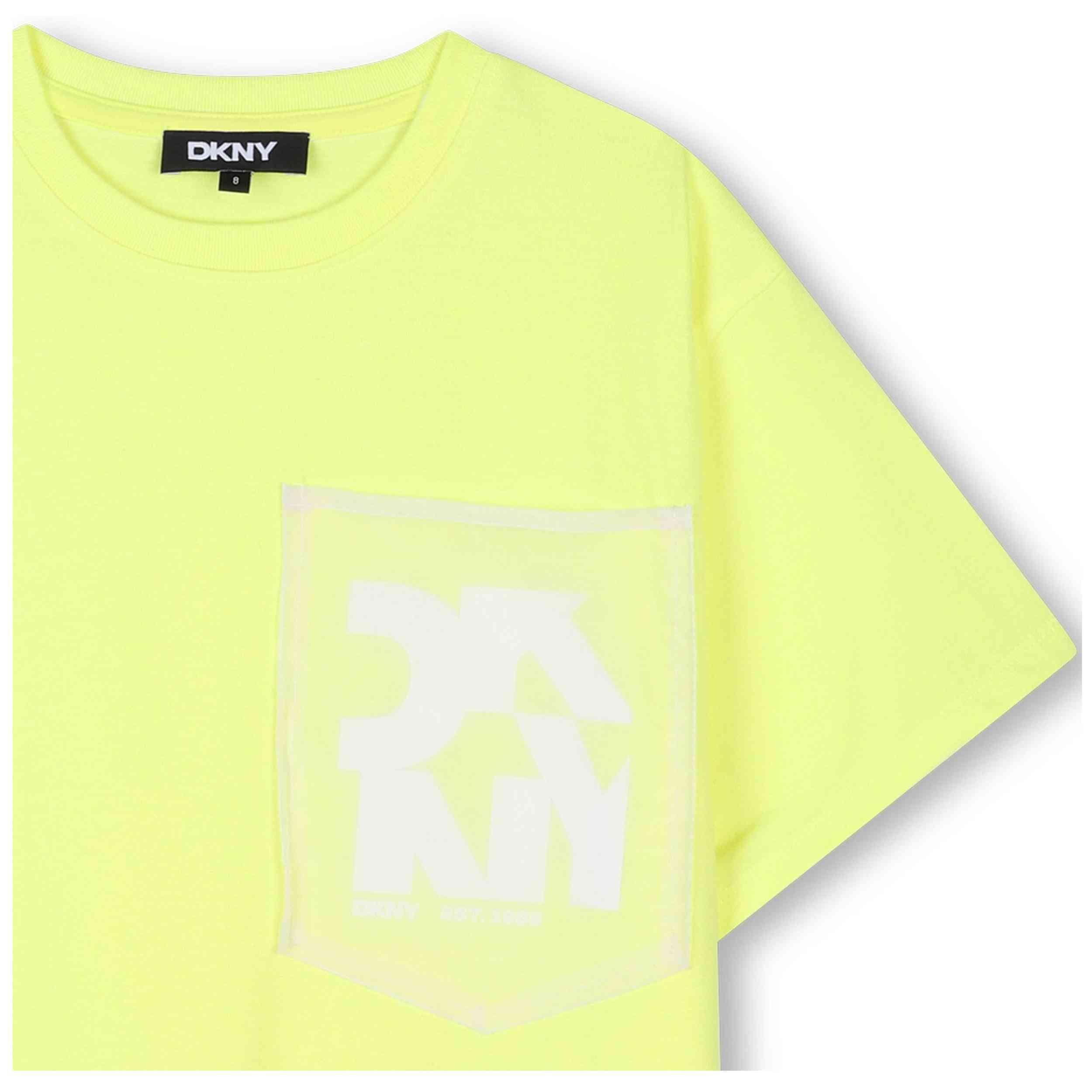 T-shirt met korte mouwen Dkny model D62296_549 voor jongens 3/3