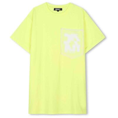 T-shirt met korte mouwen dkny model d62296_549 voor jongens