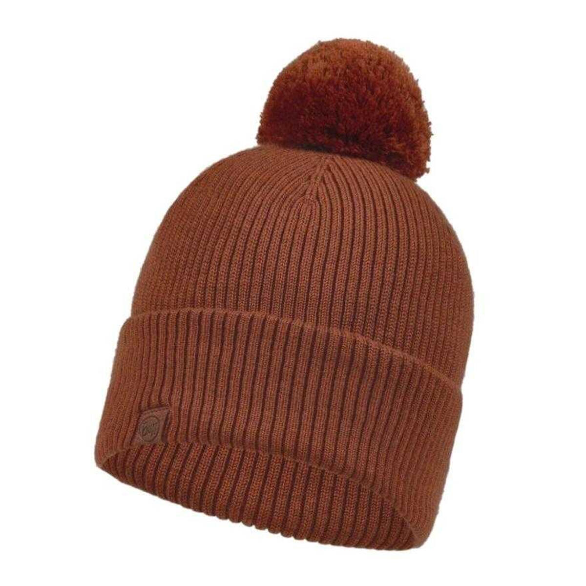Volwassen uniseks Tim Merino Wool muts (Bruin) 2/4