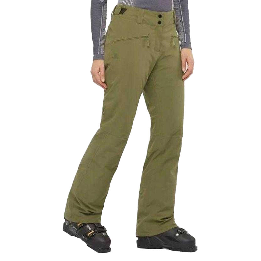 Dames Edge Snowboarding Broek (Groen) 3/3