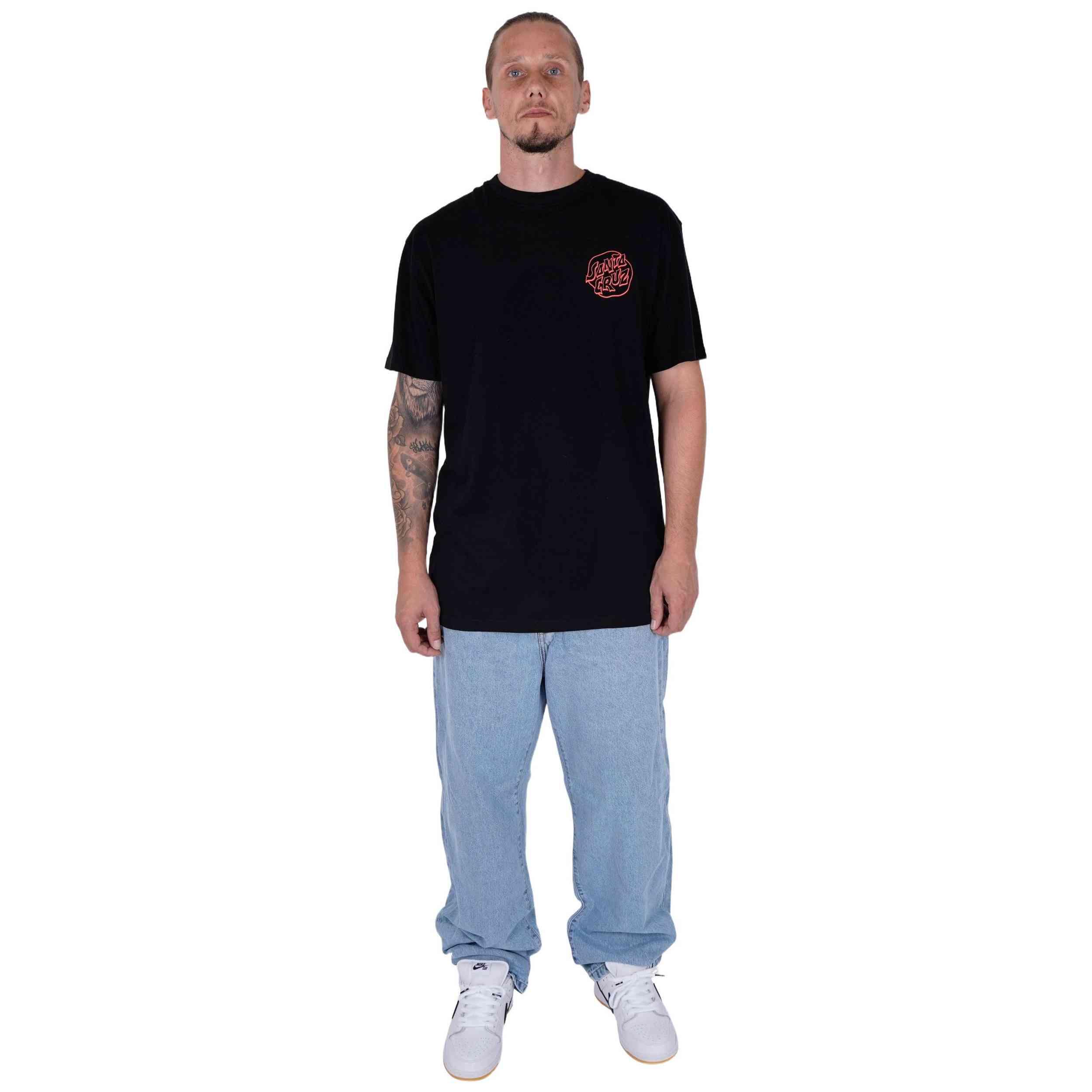 Maglia a maniche corte Santa cruz modello SCATEE11423 per uomini 2/5