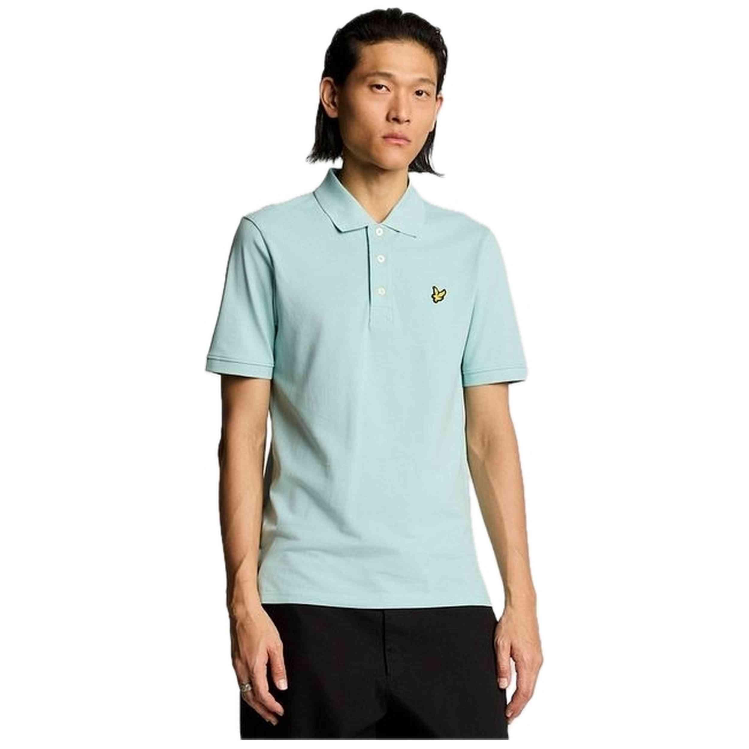Polo à manches courtes Lyle&scott modèle SP400VOG-X580 pour homme 2/5