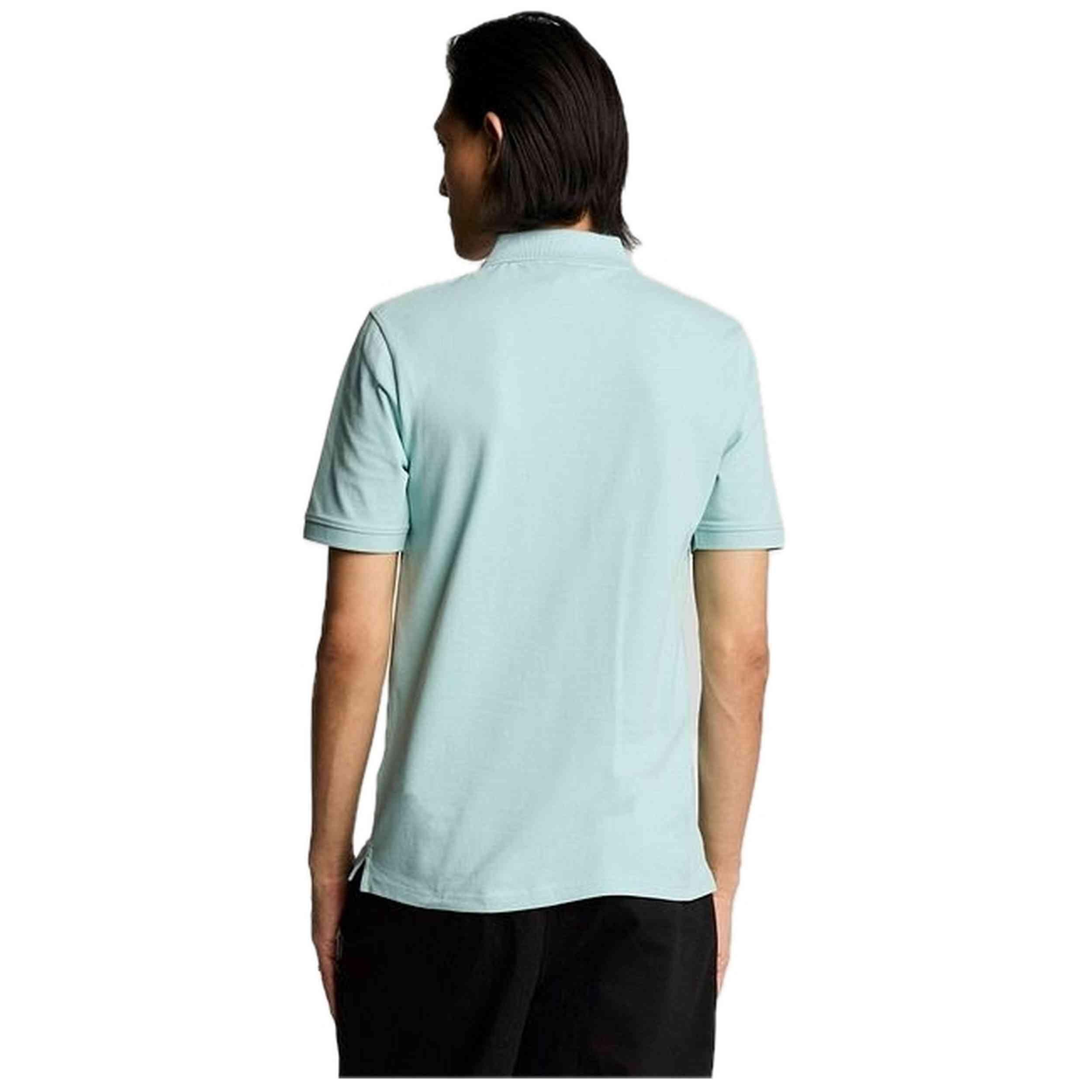 Polo à manches courtes Lyle&scott modèle SP400VOG-X580 pour homme 4/5