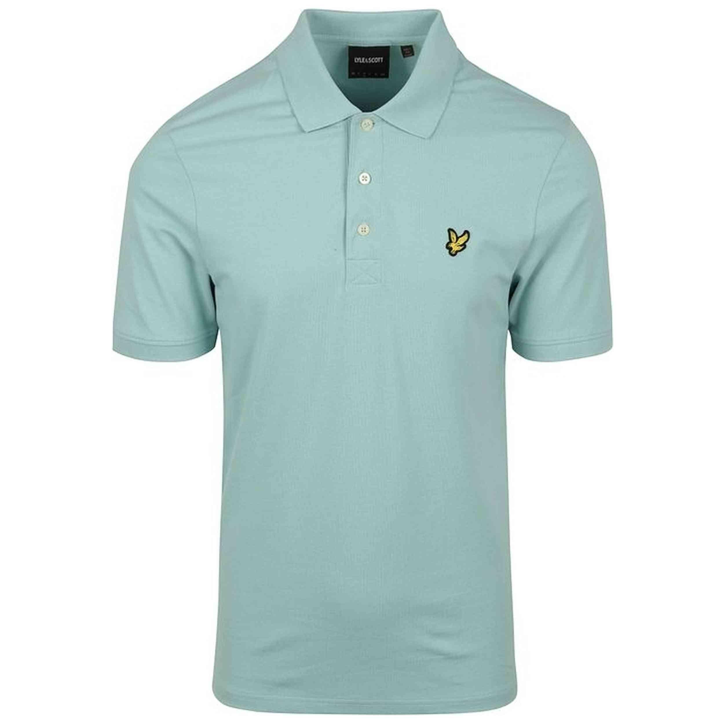 Polo à manches courtes Lyle&scott modèle SP400VOG-X580 pour homme 1/5