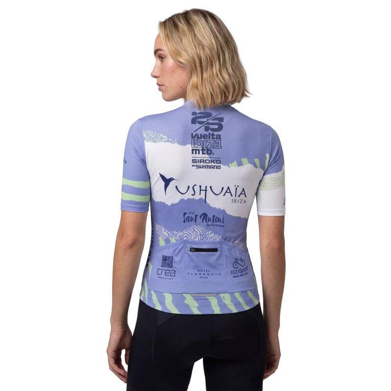 Tricou de cu mânecă scurtă vuelta a ibiza mtb x siroko pentru femei VIBZ 26 M