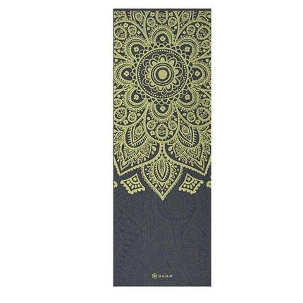 Tapis De Yoga Motif/style Cadran Solaire (Marron)