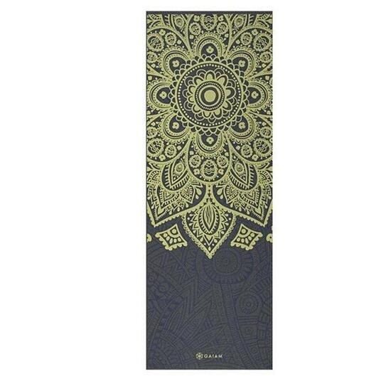 Tapis De Yoga Motif/style Cadran Solaire (Marron)