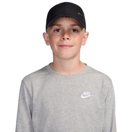 nike czapka z daszkiem dri-fit club dla dzieci junior fb5064 011 czarna