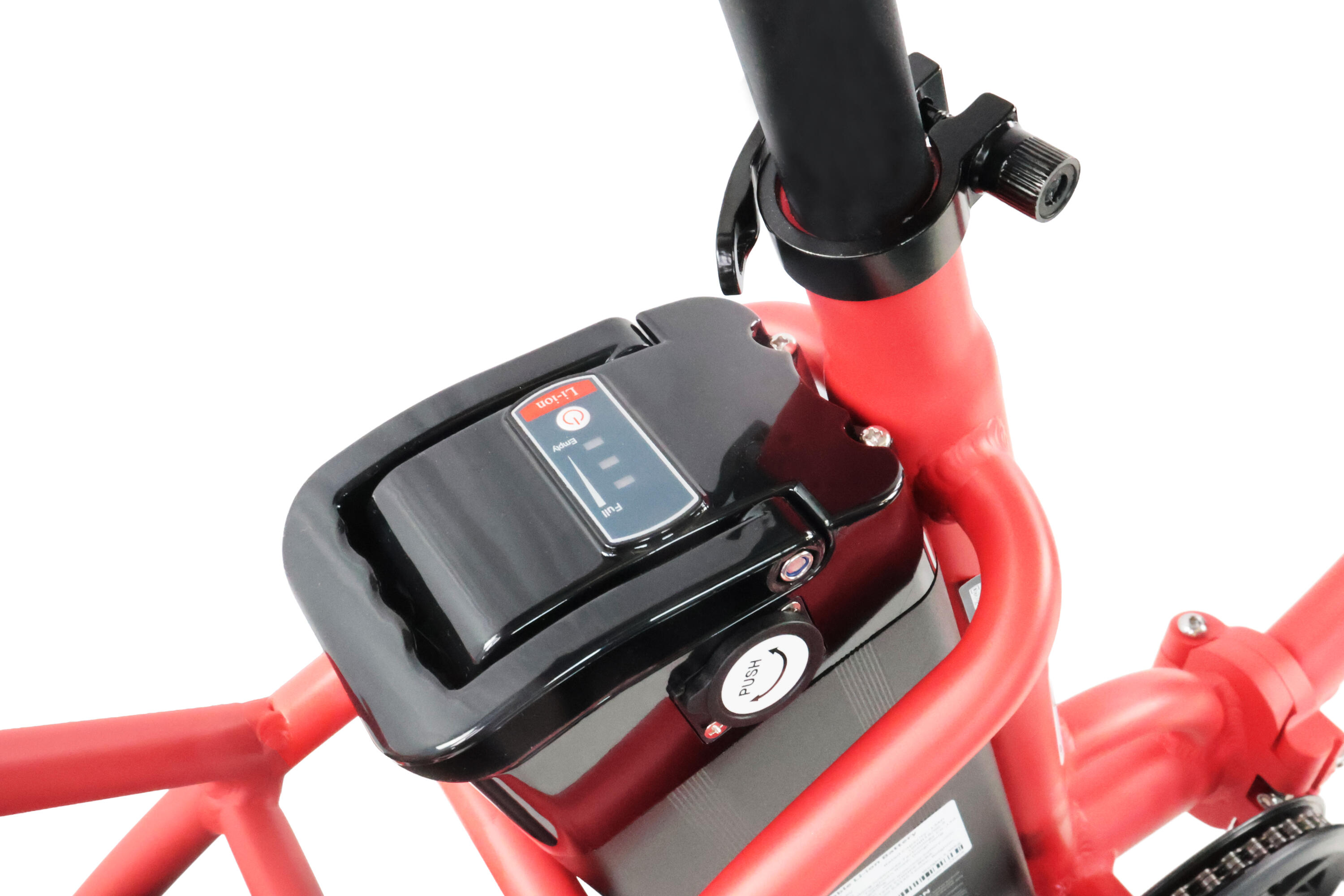 LLOBE Falt E-Bike 20" Terrain, rood 6/7
