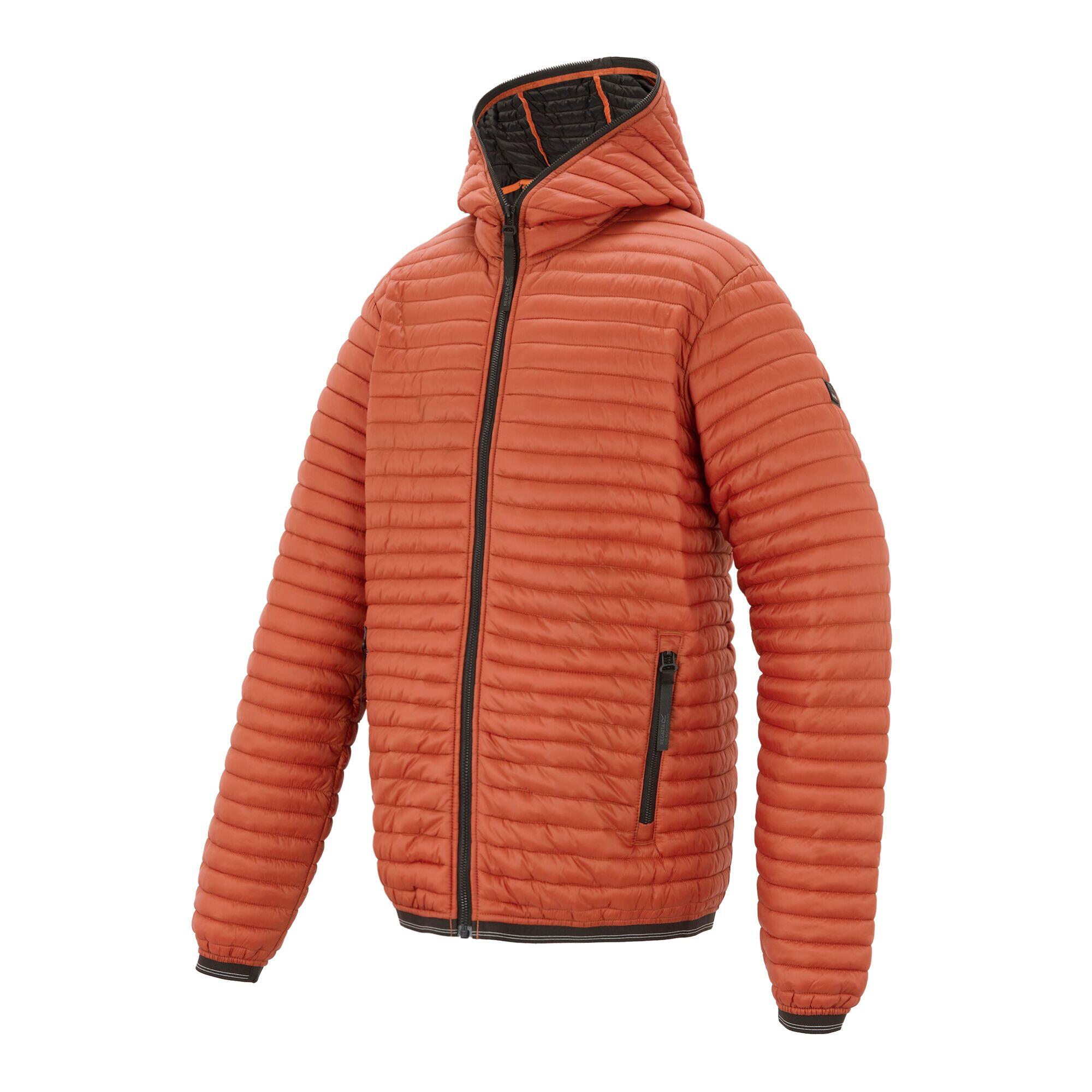 Veste Matelassée RIGAIN Homme (Rouge Orangé) 3/5