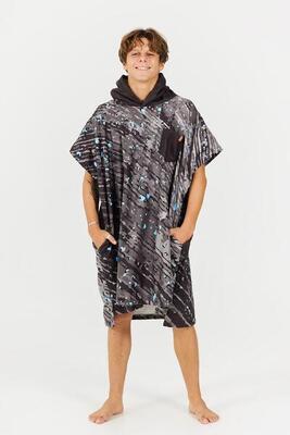 Volwassen surfponcho - sport serie - groen