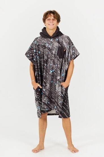 Poncho de surf adulte - Série Sport - Bleu