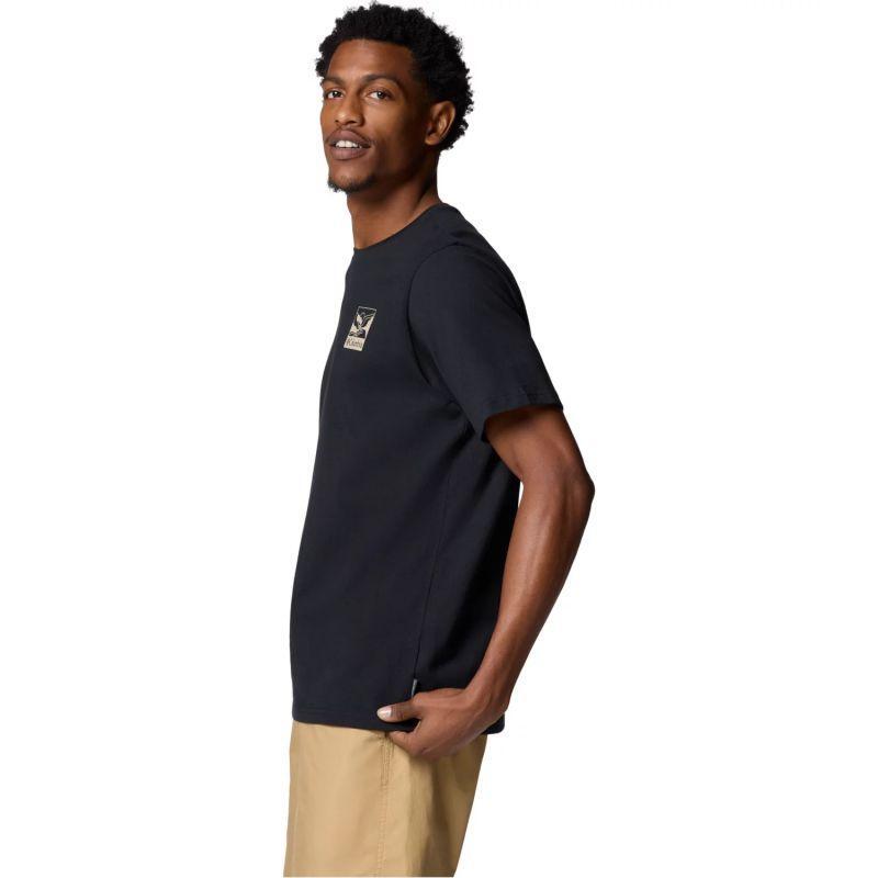 T-Shirt Manga Curta Estampado nas Costas Explorers Canyon Homem (Preto) 2/3