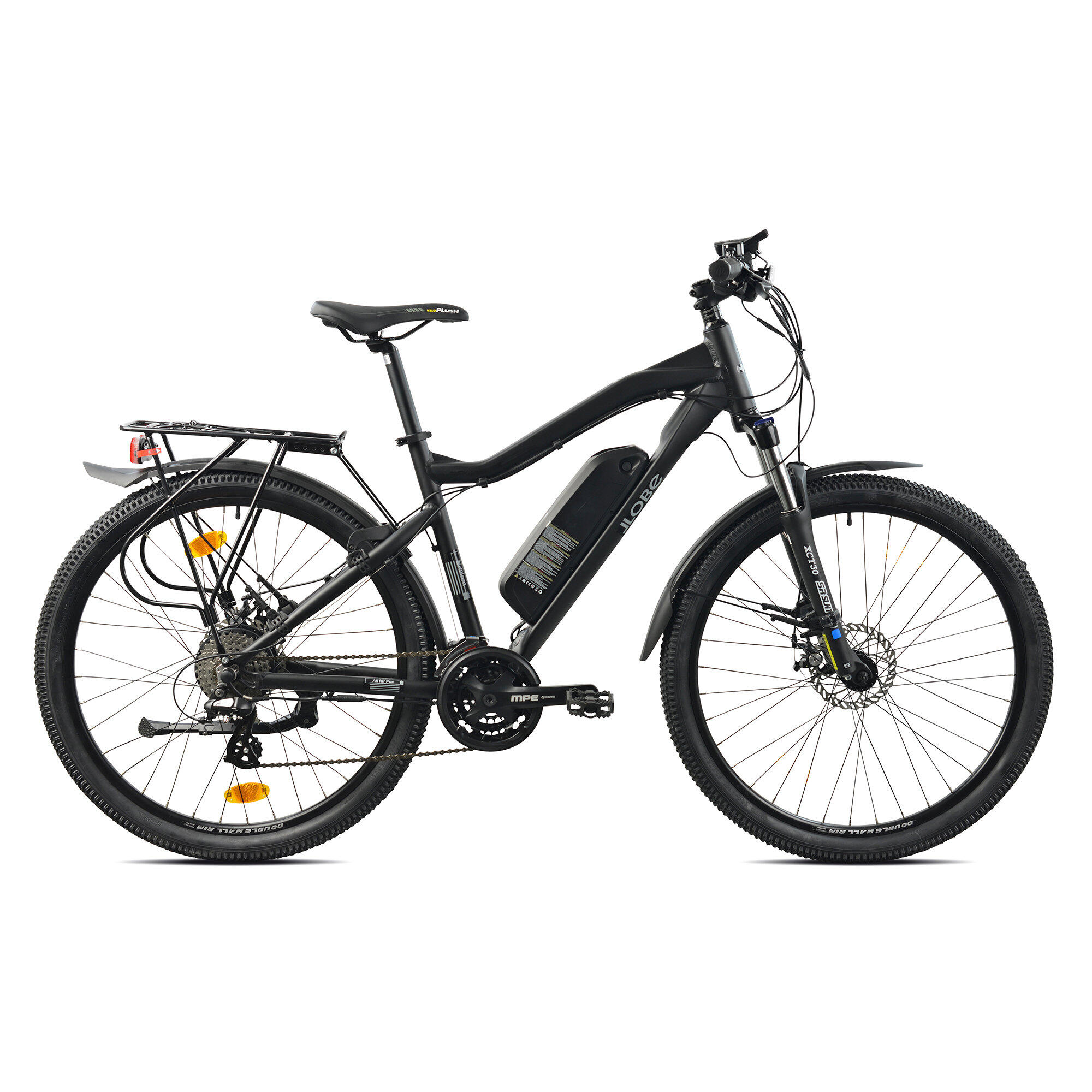 LLOBE Mountain E-Bike 27,5" Brillant, zwart 2/7