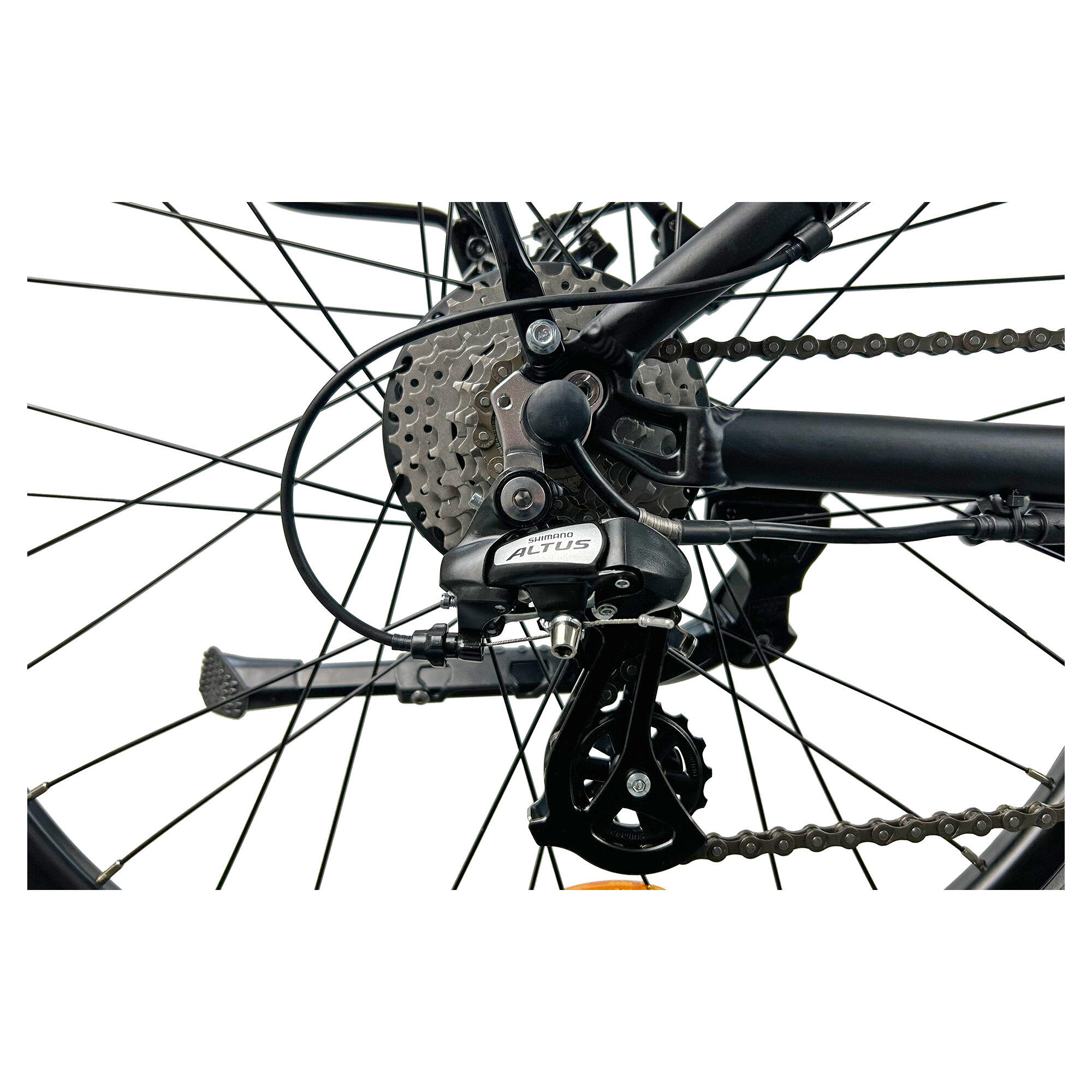 LLOBE Mountain E-Bike 27,5" Brillant, zwart 5/7