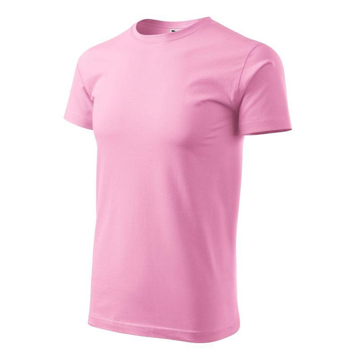 Tshirt BASIC Homme (Rose) 3/3