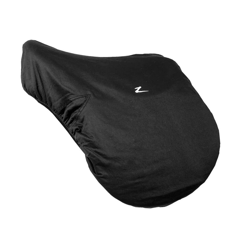 Fleece-lined horse saddle cover Horze