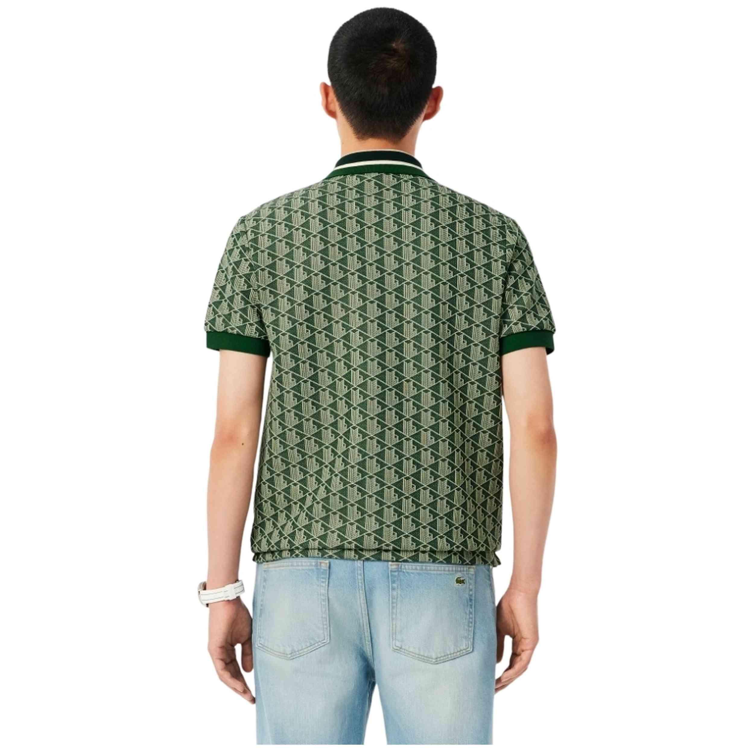 Polo Lacoste modelo DH1417-00-D1R para homem 4/4
