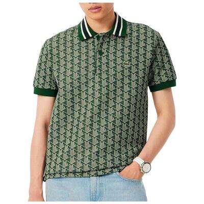 Polo a maniche corte Lacoste modello DH1417-00-D1R per uomini