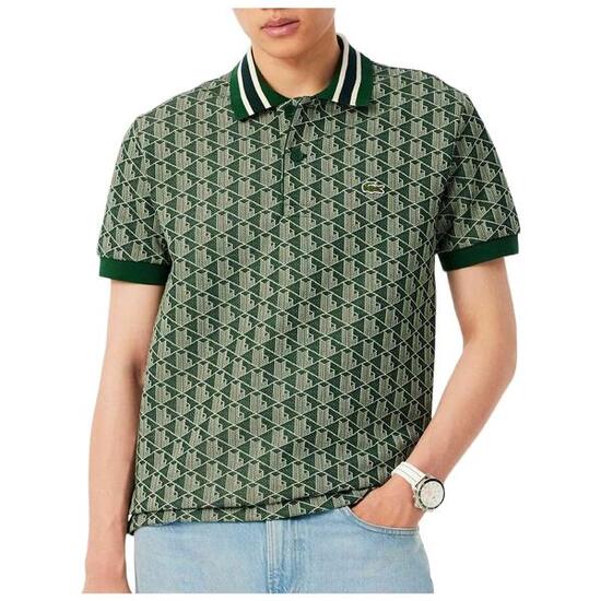Polo a maniche corte Lacoste modello DH1417-00-D1R per uomini