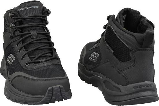 Skechers obuwie męskie Escape Plan 2.0 trekkingowe czarne zimowe 46