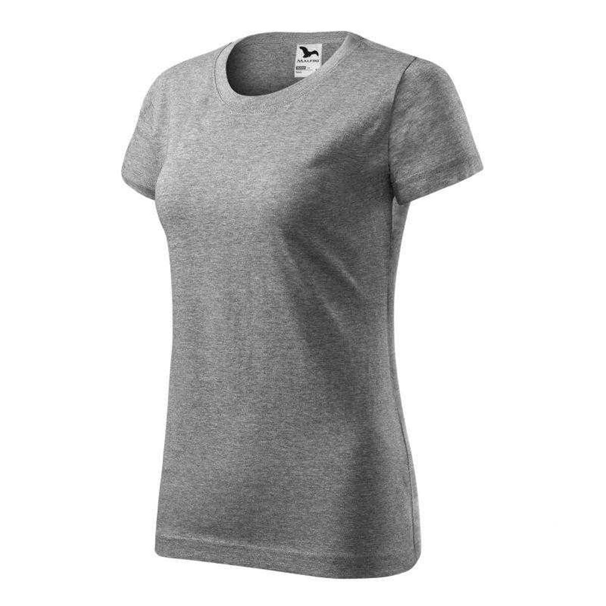 Tshirt BASIC Femme (Gris) 3/3