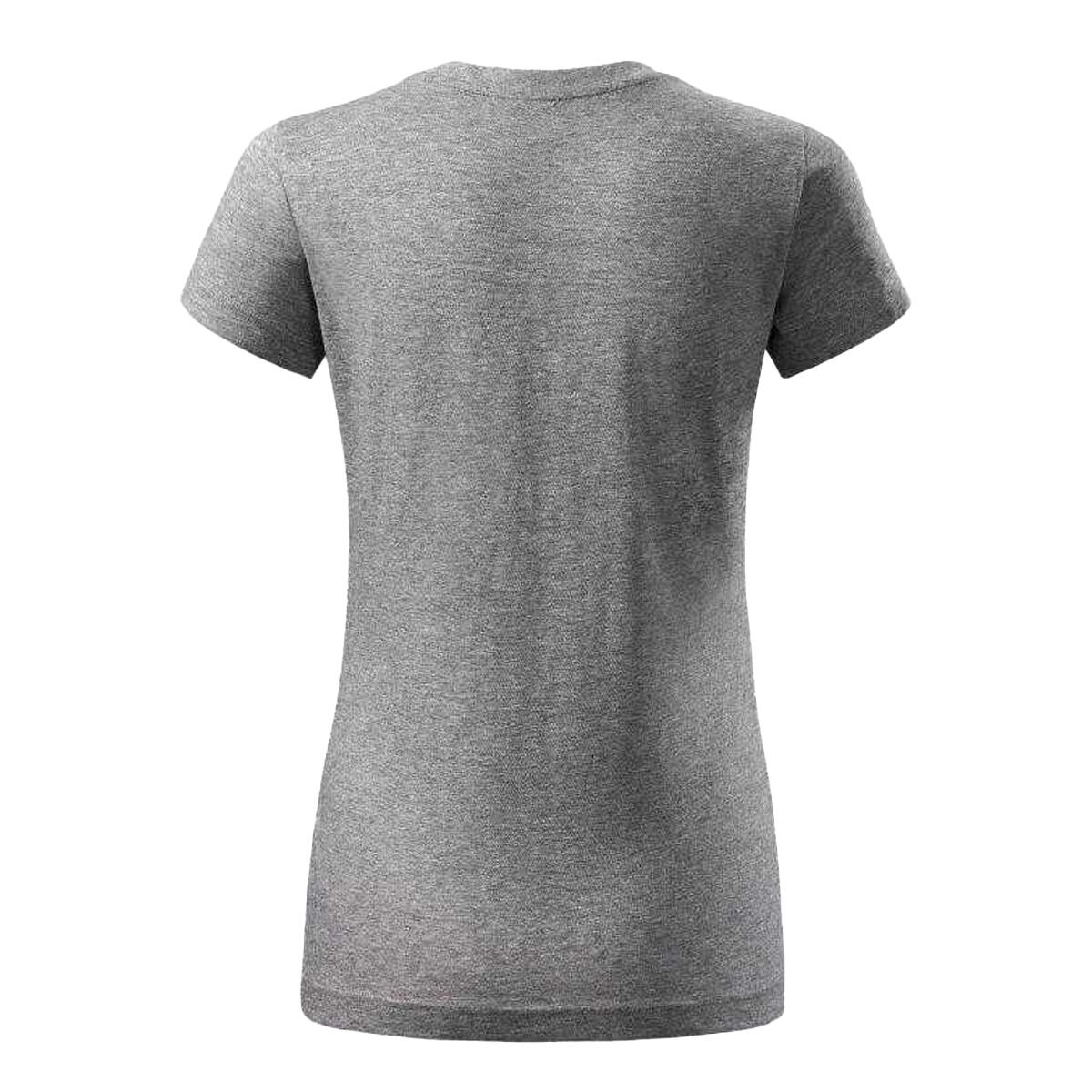 Tshirt BASIC Femme (Gris) 2/3