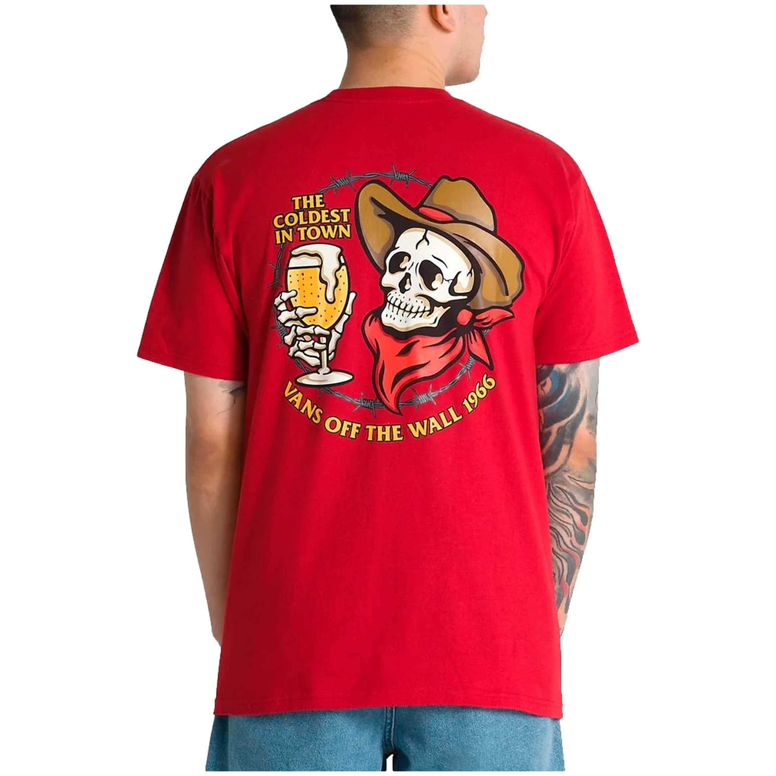 T-shirt Vans modèle VN0008RM14A1 pour homme 3/4