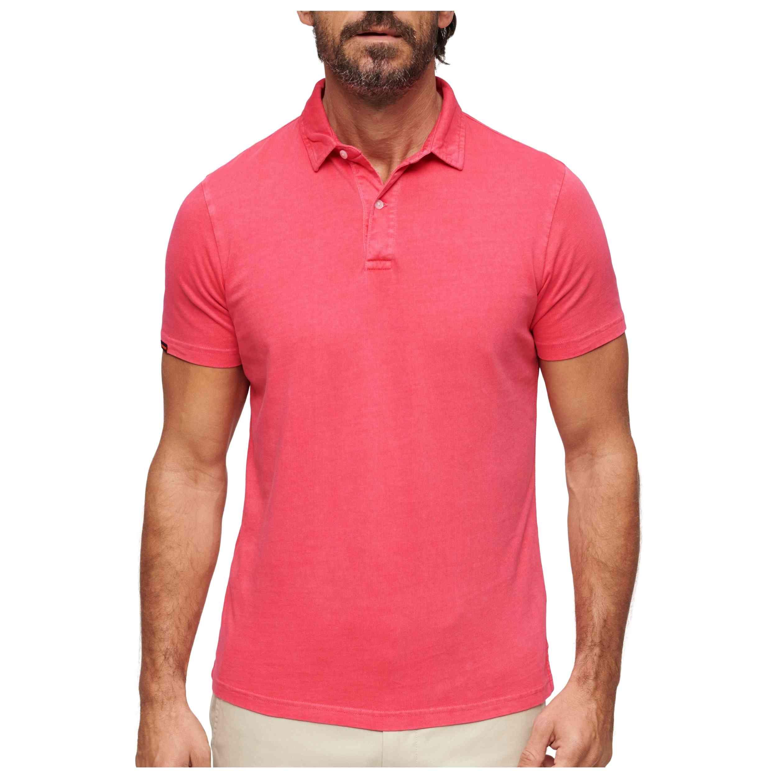 Polo a maniche corte Superdry modello M1110323A-2MF per uomini 3/5