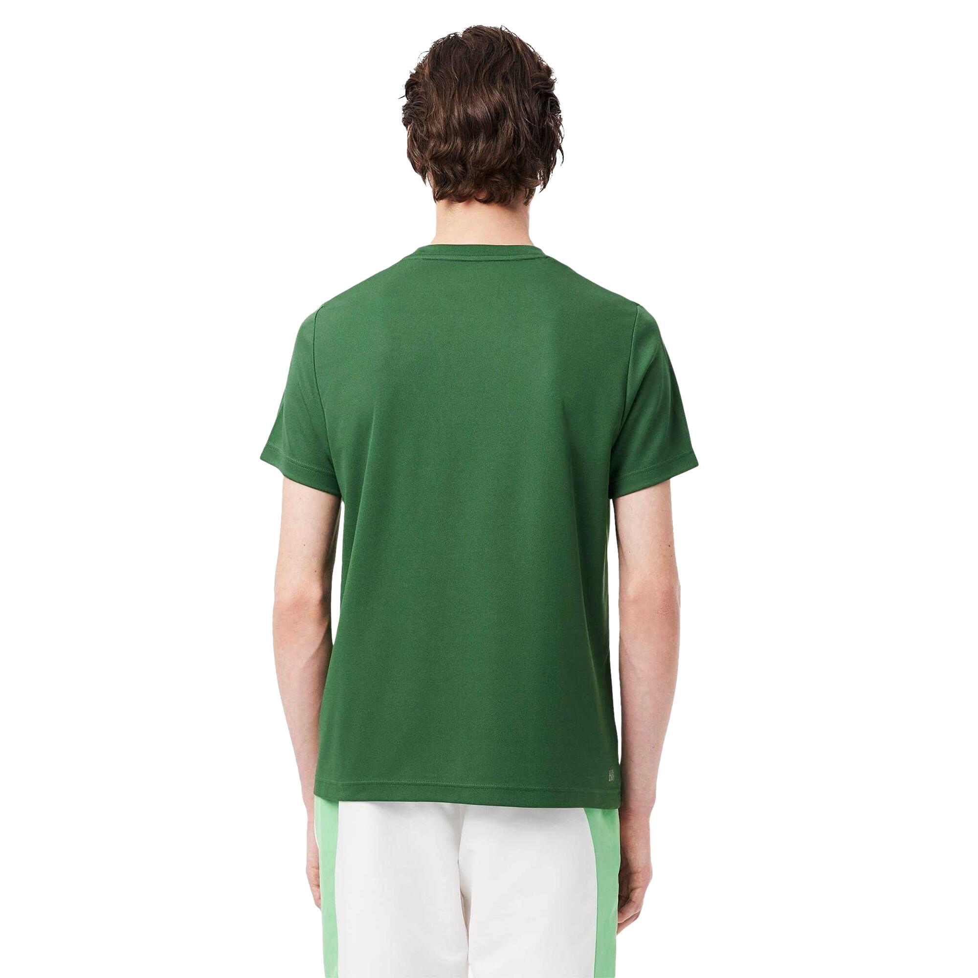 Maglietta Blocchi Di Colore Uomo Lacoste Verde 2/4