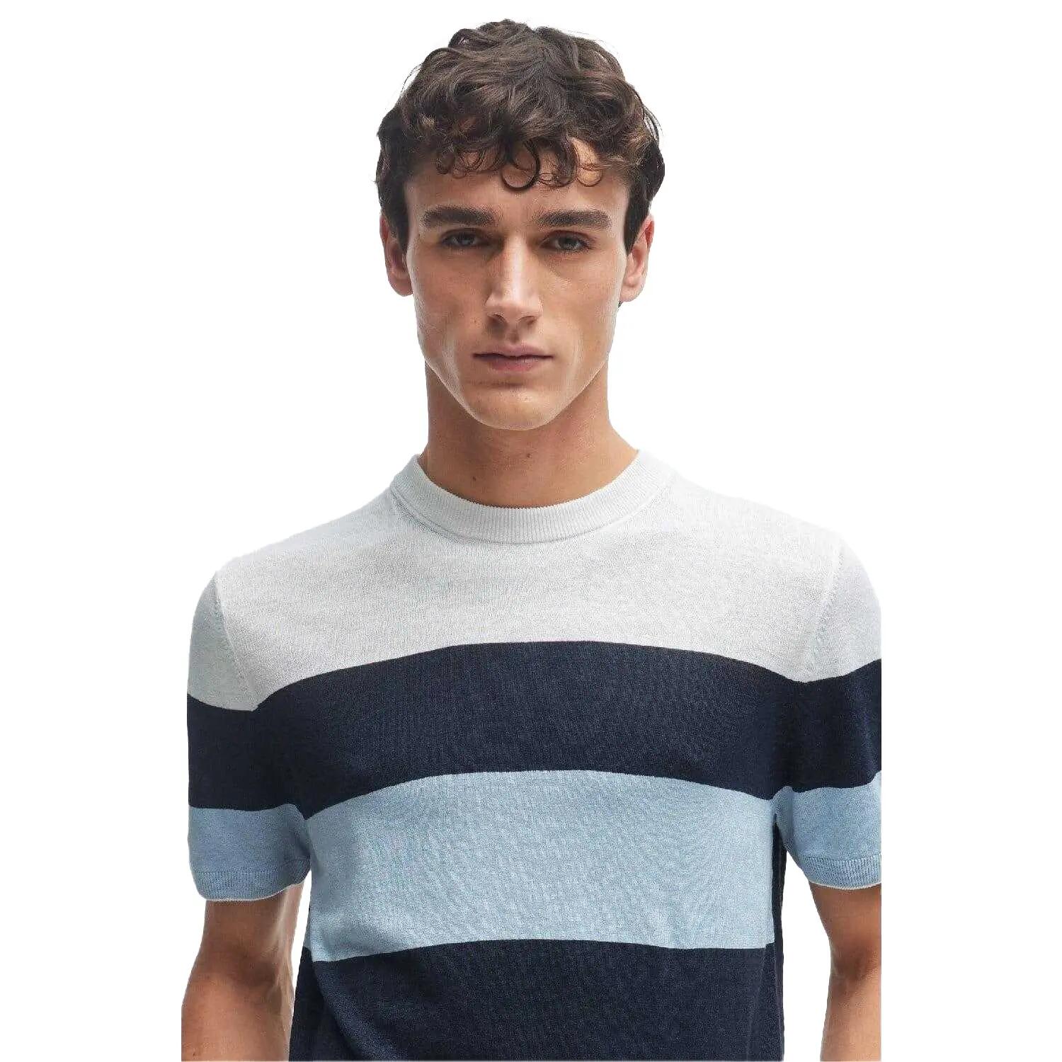Mens Tramonte TShirt (Dark Blue) 4/5