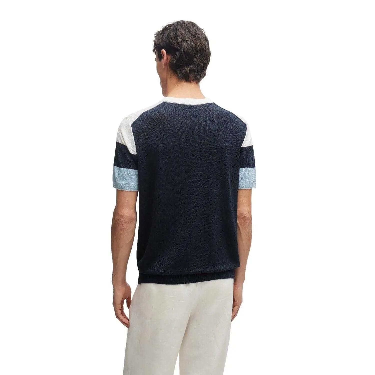 Mens Tramonte TShirt (Dark Blue) 3/5
