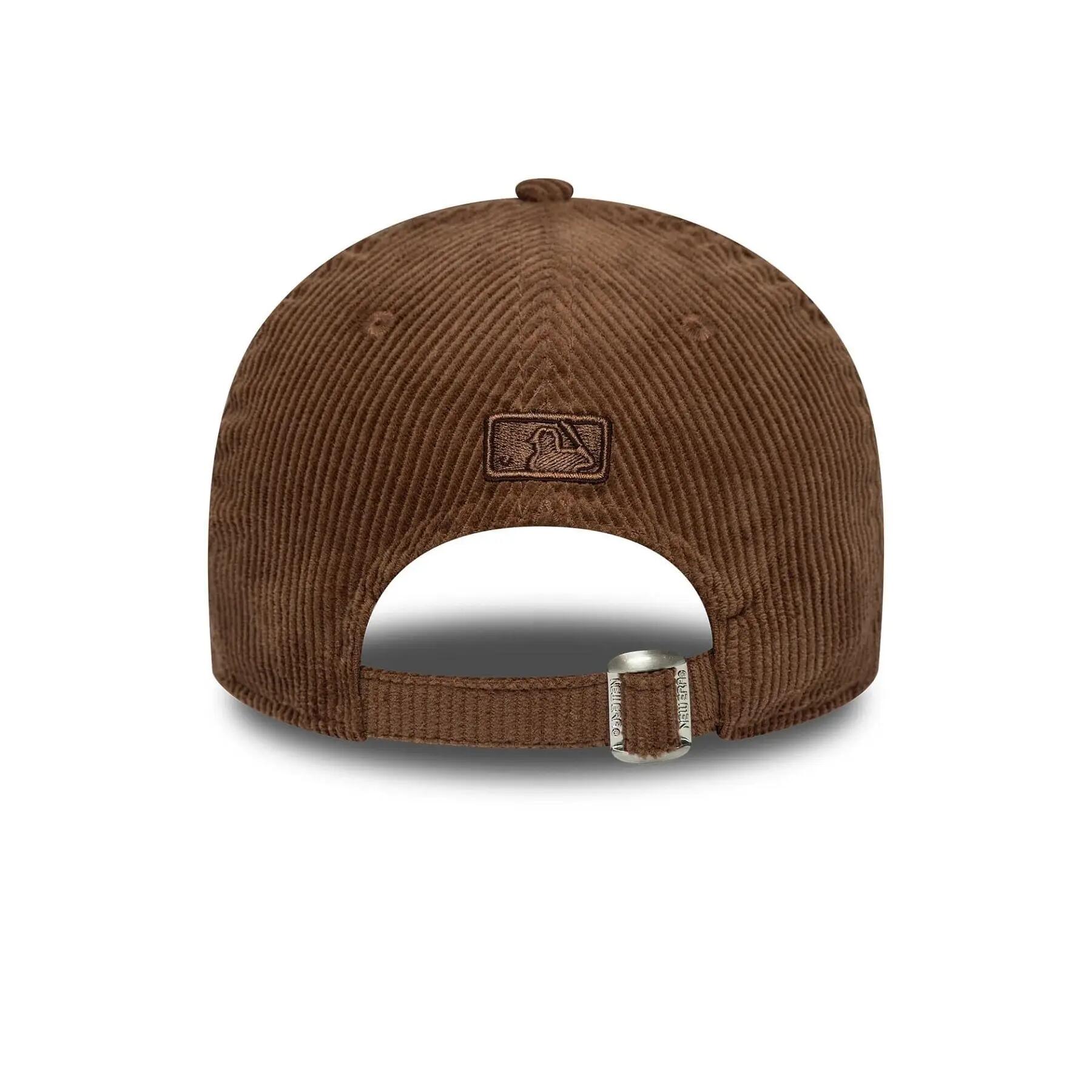 Boné de basebol New Era Cord 9Forty New York Yankees 4/5