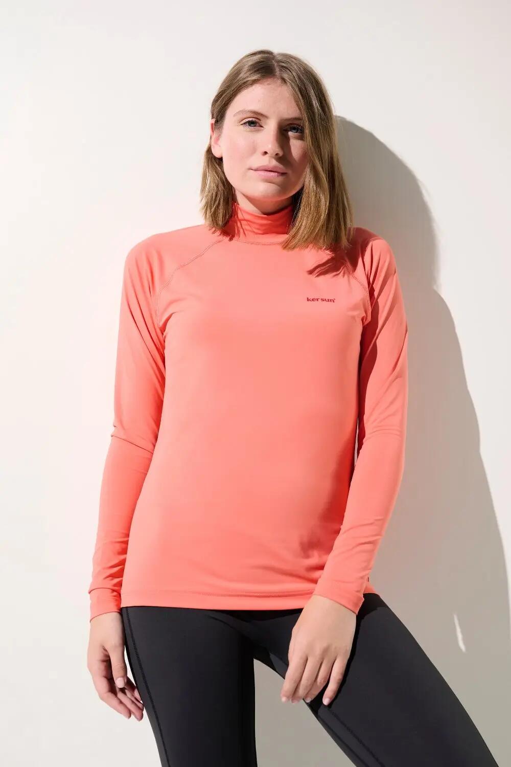 T-shirt de bain anti-UV Femme Rose, Malibu, UPF 50+ 1/5