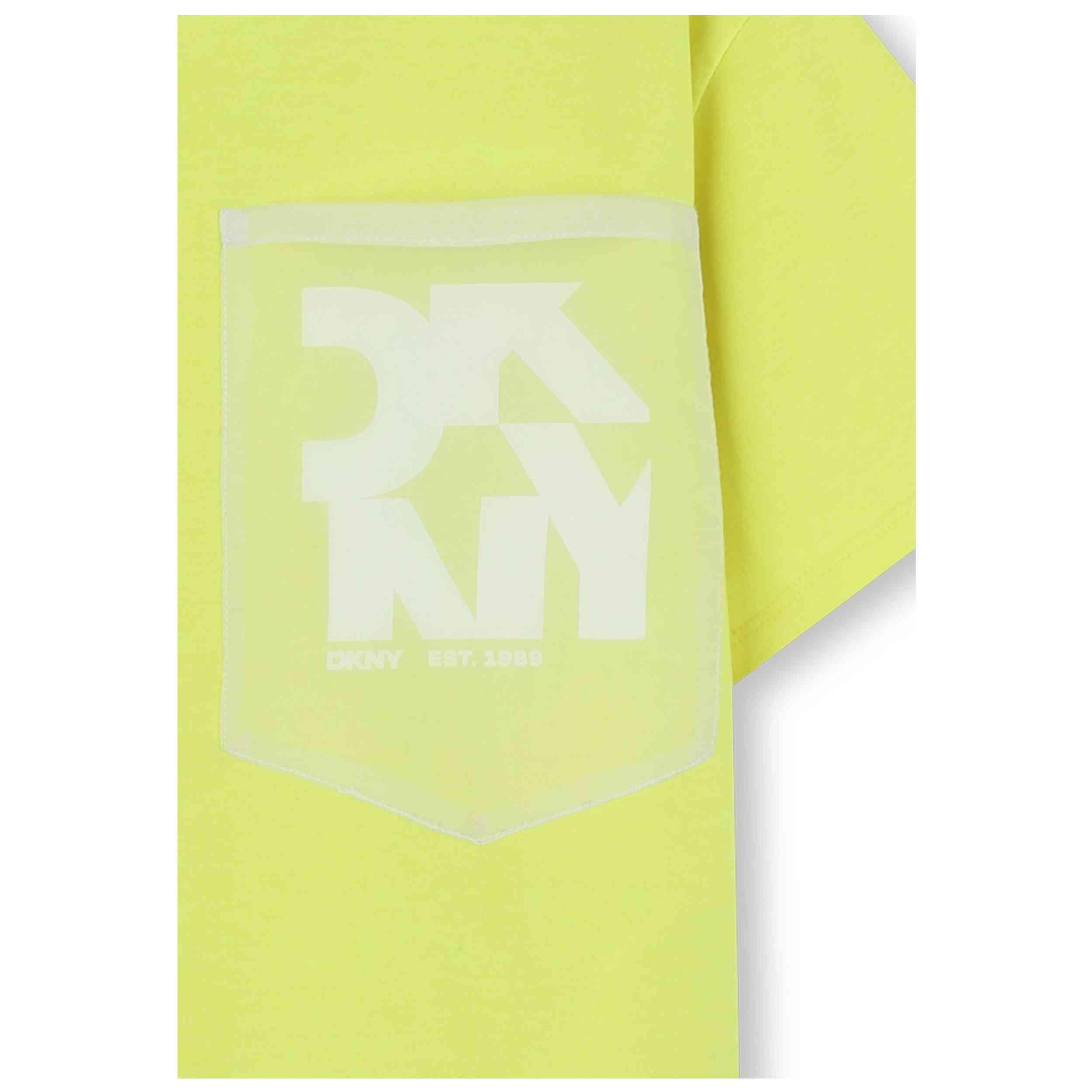 T-shirt met korte mouwen Dkny model D62345_549 voor meisjes 3/3