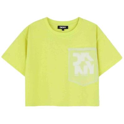 T-shirt met korte mouwen dkny model d62345_549 voor meisjes