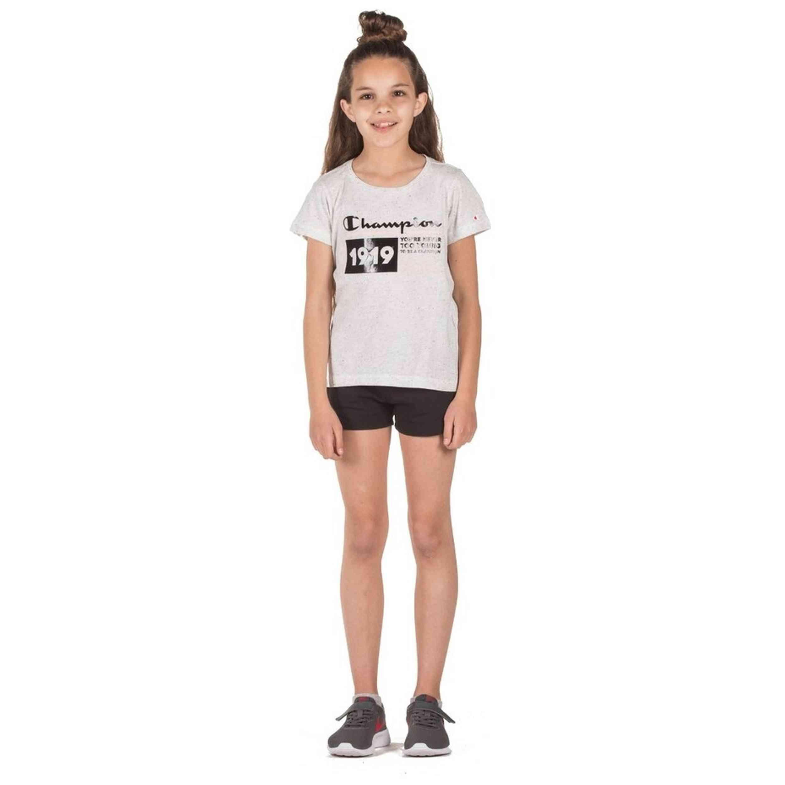 T-shirt Champion modèle 403595-EM020 pour filles 3/3