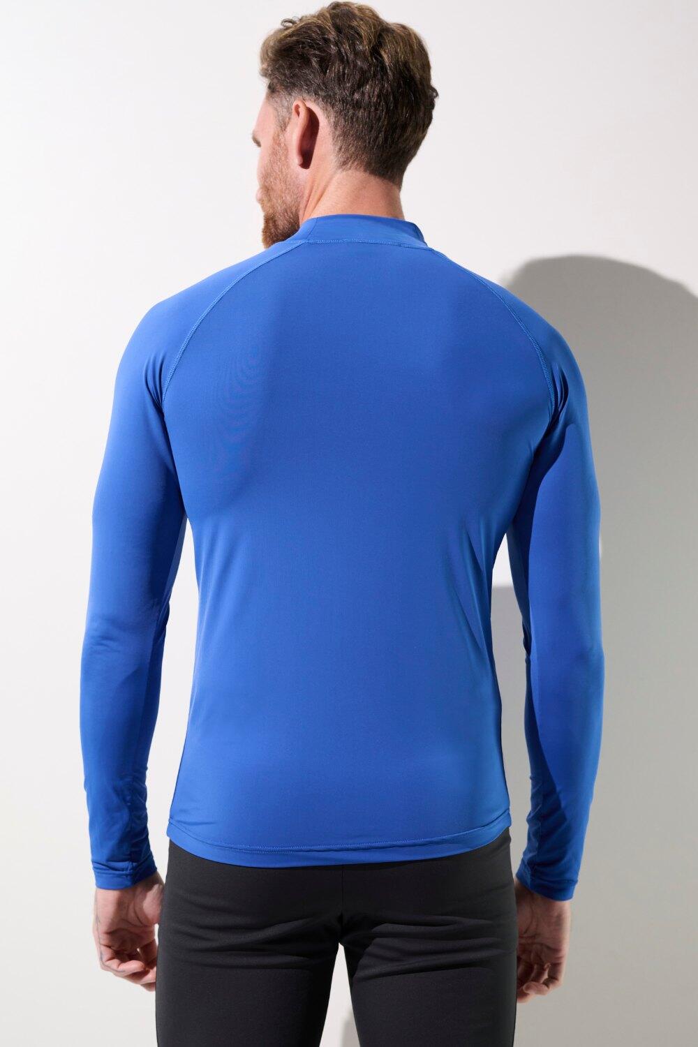 T-shirt de bain anti-UV Homme Bleu Riviera, Malibu, UPF 50+ 4/6
