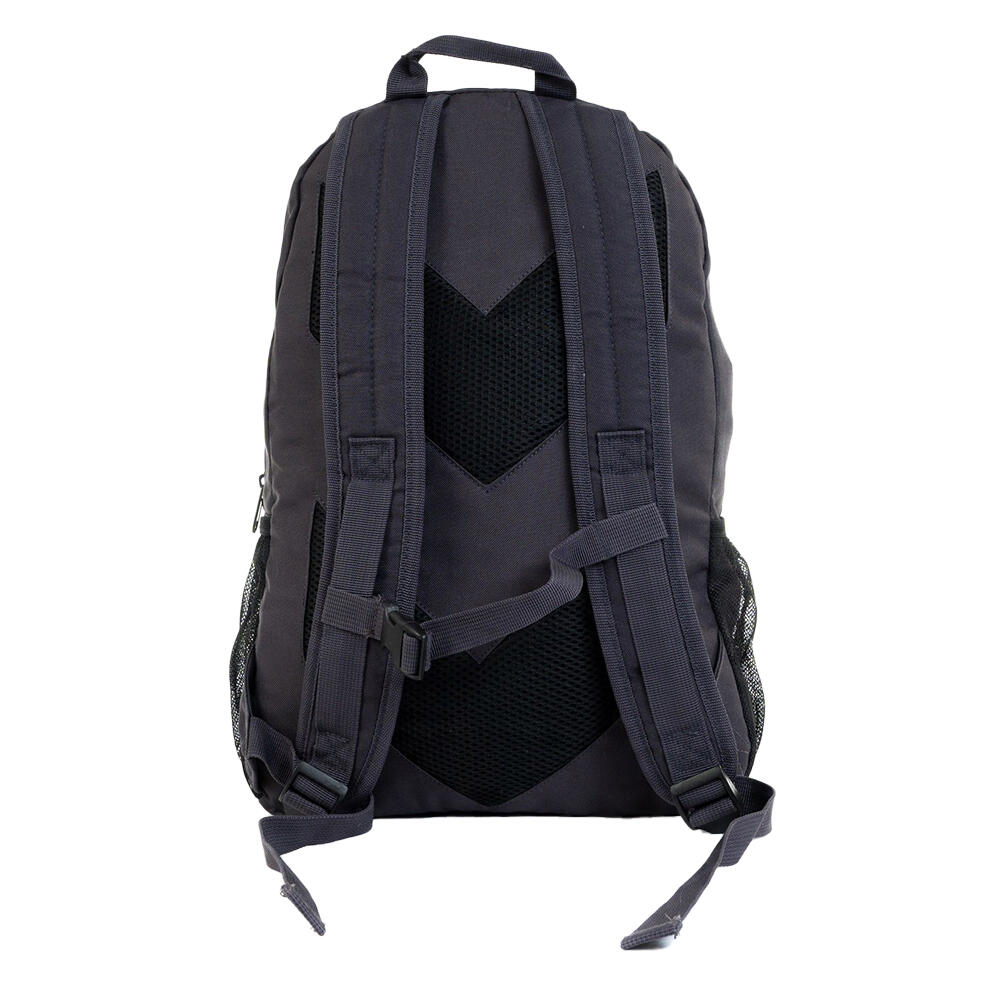 Polyester rugzak met logo (Zwart) 2/4