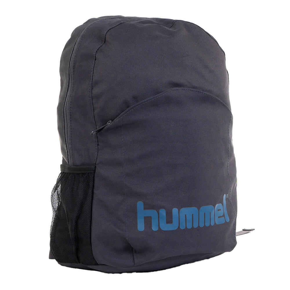 Polyester rugzak met logo (Zwart) 4/4