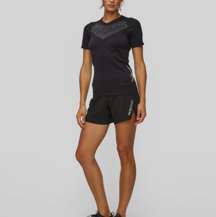 Koszulka biegowa damska X-Bionic Twyce Run Shirt SS Black 2/5