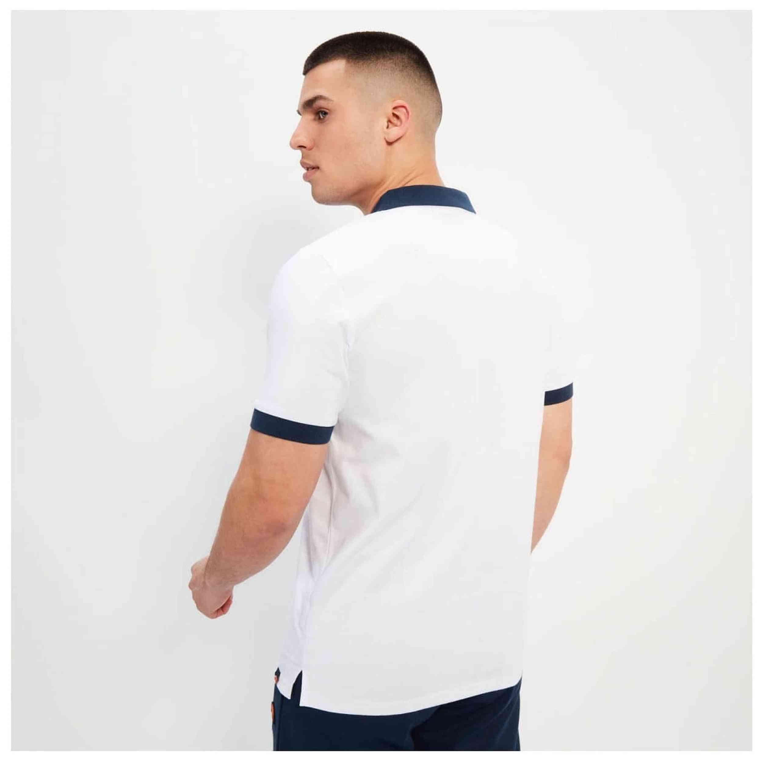 Polo a maniche corte Ellesse modello SHR1004-WHT per uomini 2/4