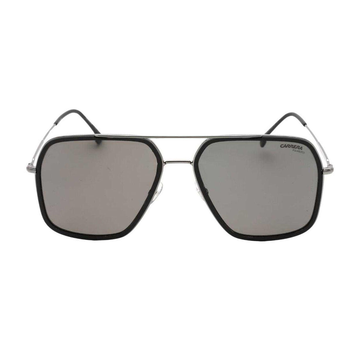 UnifarbenSonnenbrille für Herren Silber 2/4