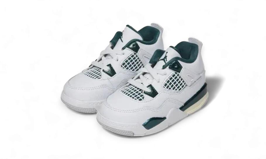 Air Jordan 4 Retro Oxidized Green Bébé (TD) 2/4