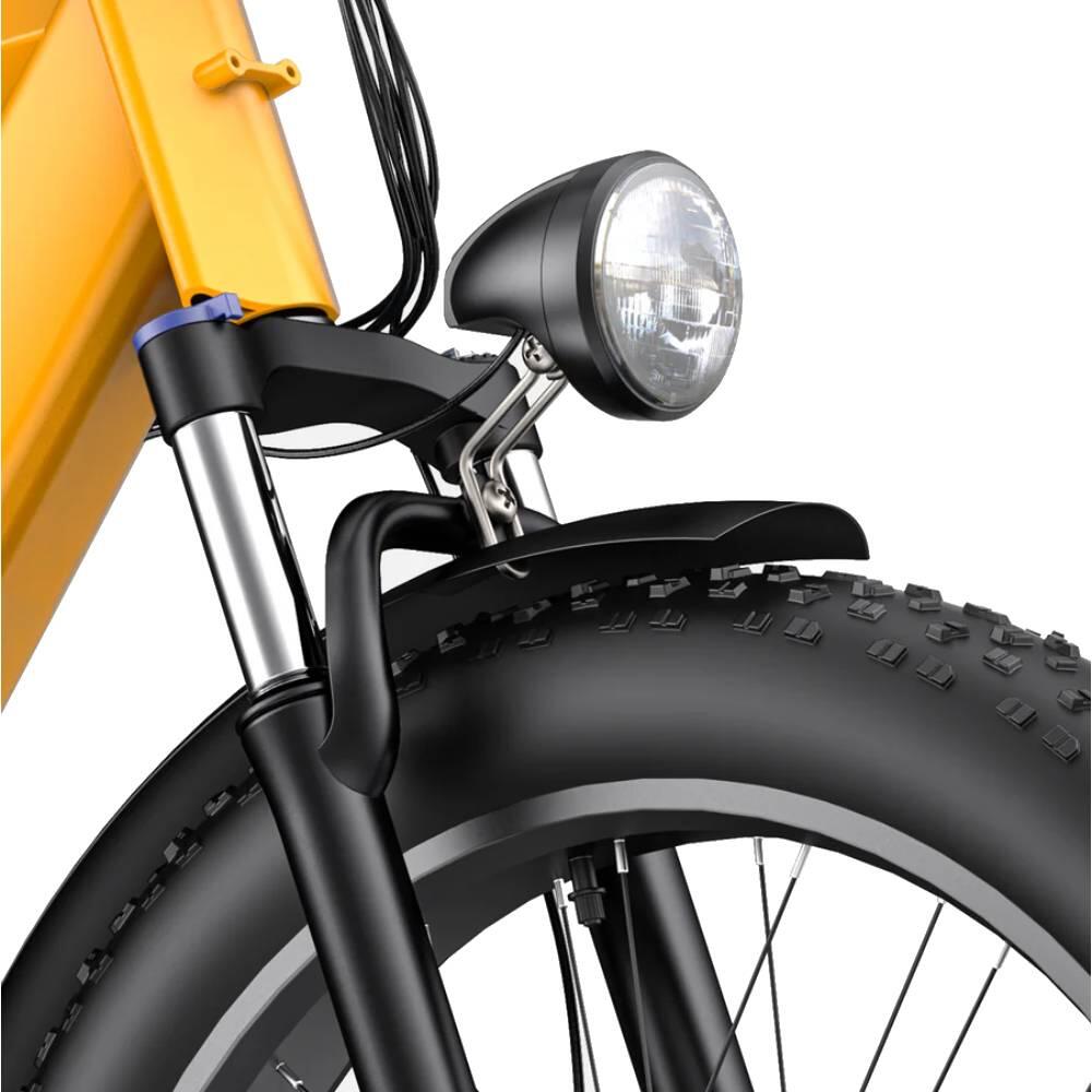 E26 Bicicleta eléctrica adulto 250W, 48V 16Ah, neumático ancho 26" 5/7