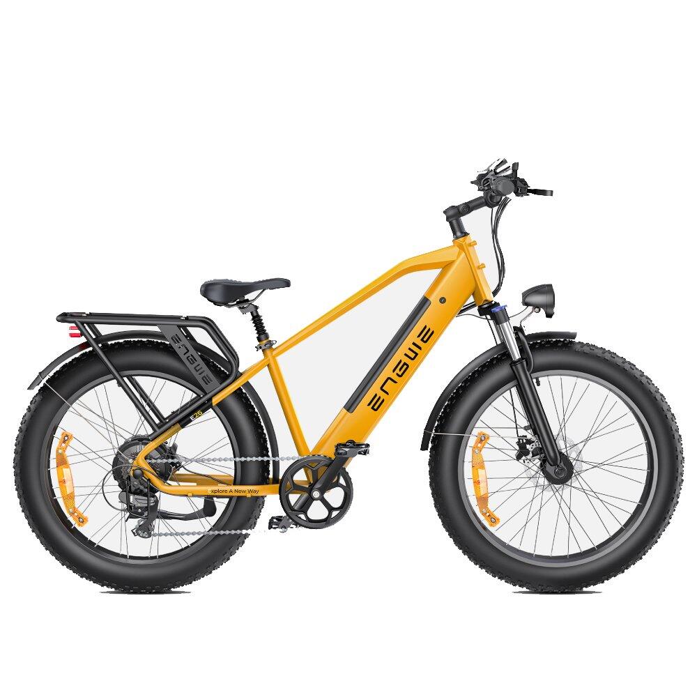 E26 Bicicleta eléctrica adulto 250W, 48V 16Ah, neumático ancho 26" 4/7