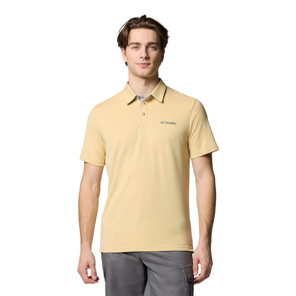 Mens Nelson Point Polo Shirt (Yellow)